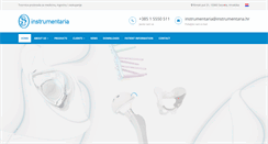 Desktop Screenshot of instrumentaria.hr
